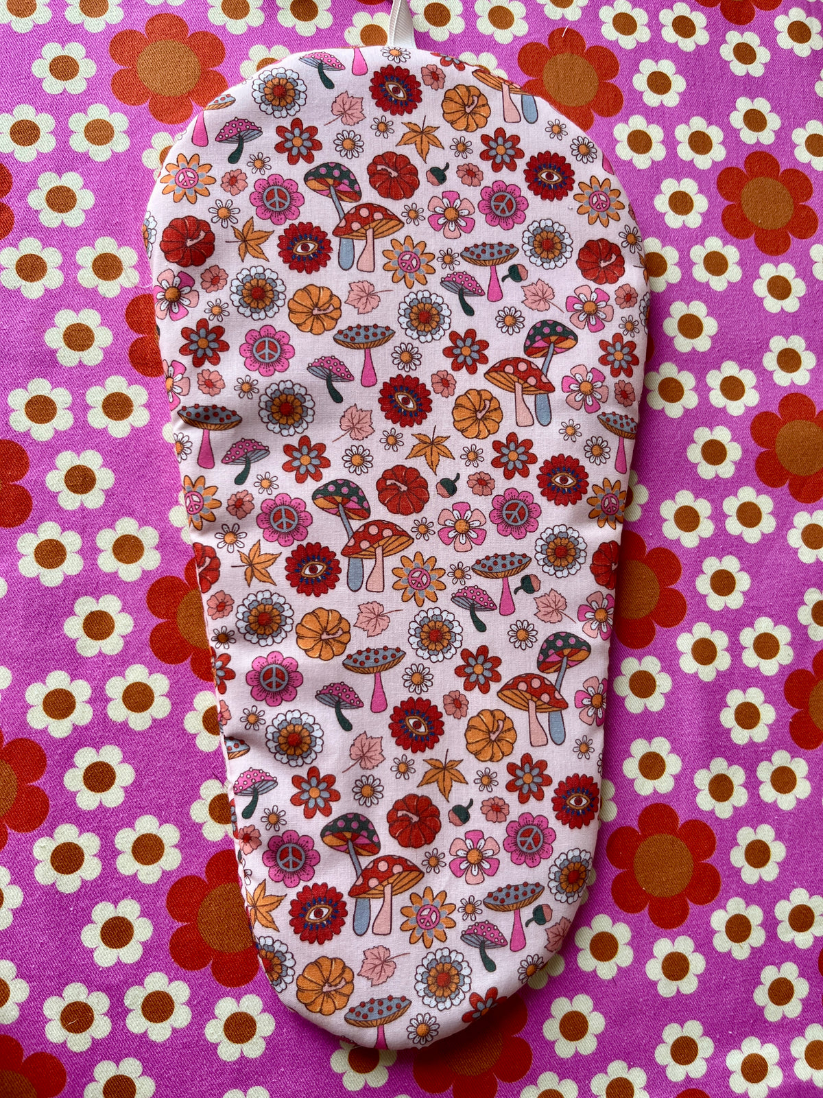 Mushroom print fabric Blythe Doll Carry Case Neo-Blythe size