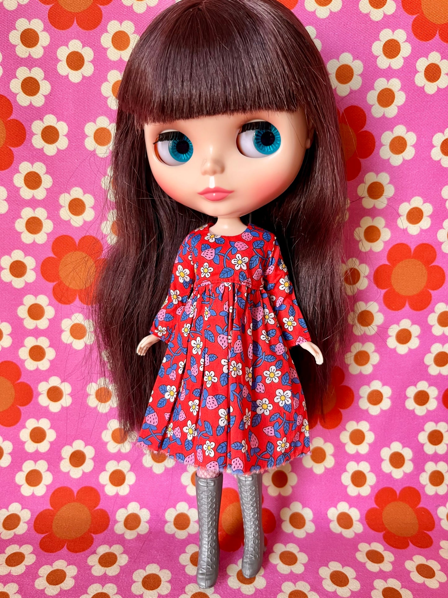 Liberty Shift dress with sleeves