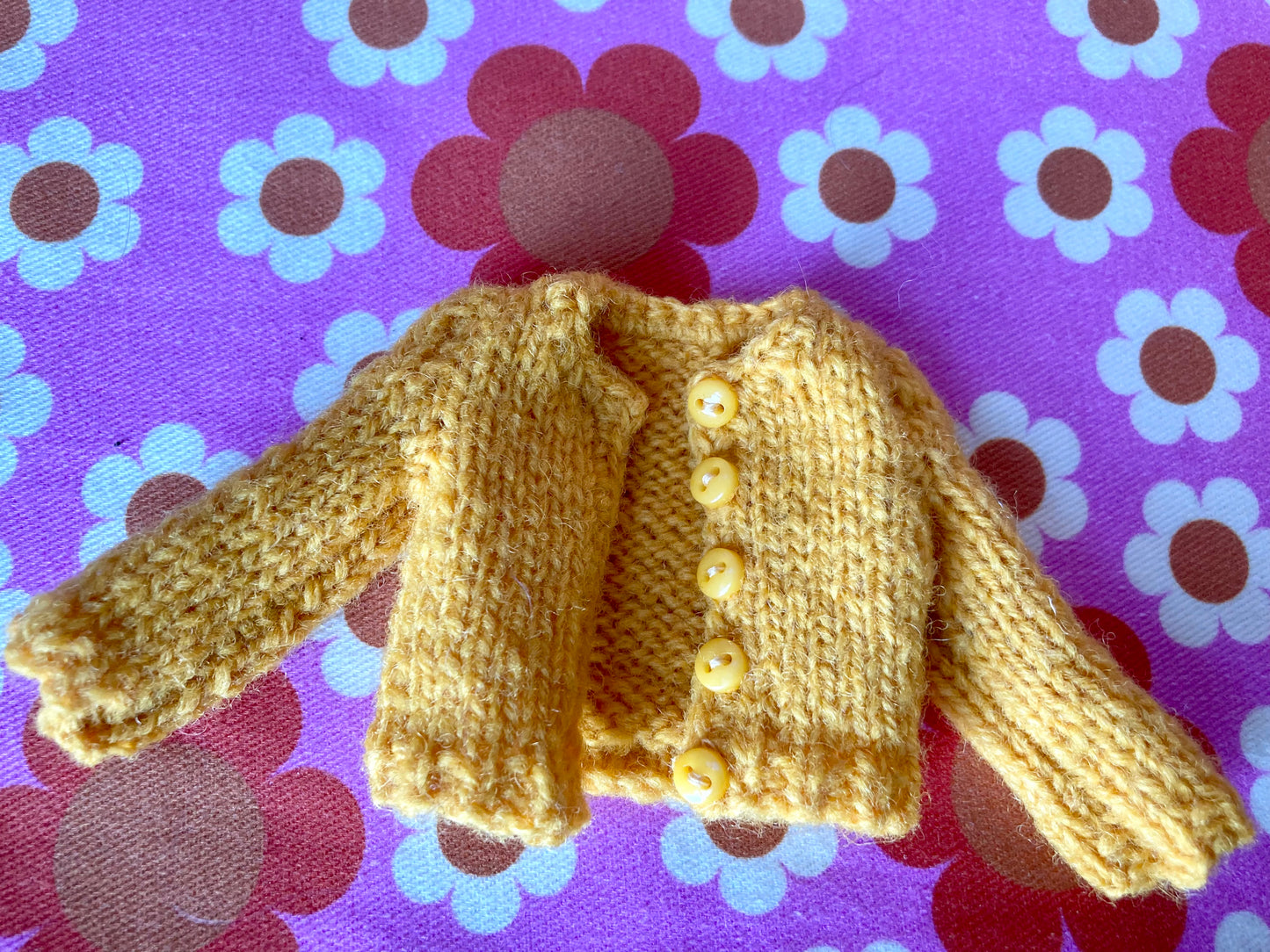 Knitted Cardigan for Blythe Doll