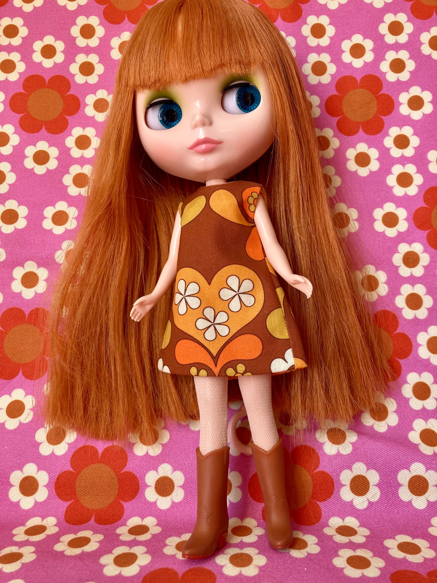 Alice Apple Mod Shift dress