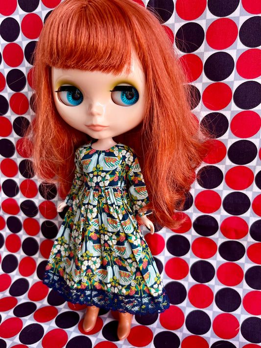 Liberty Sale Dress for Blythe Doll