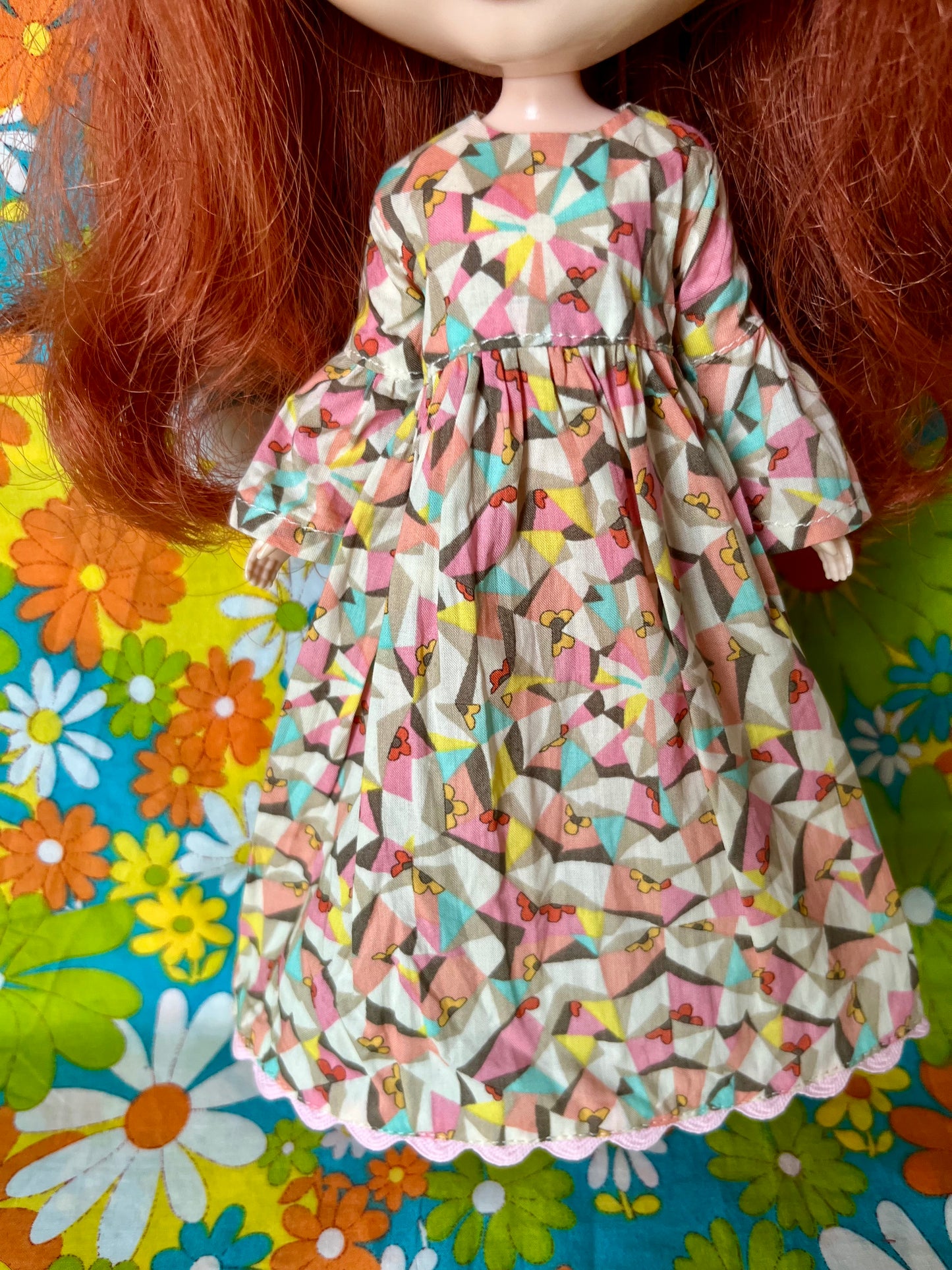 Liberty Beatles Kaleidoscope Psychedelic Dress