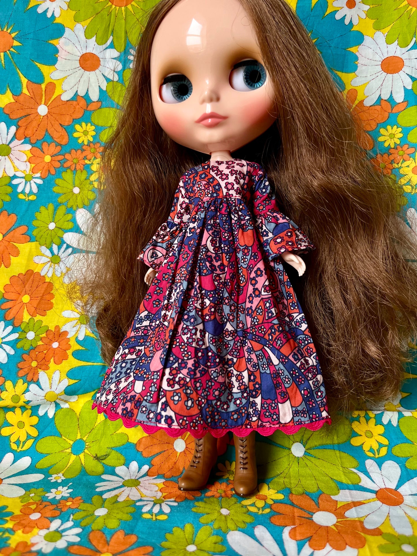 Liberty Beatles Psychedelic Dress