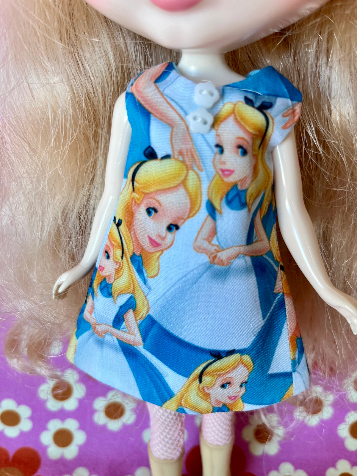 Alice Print Mod Cilla Shift dress