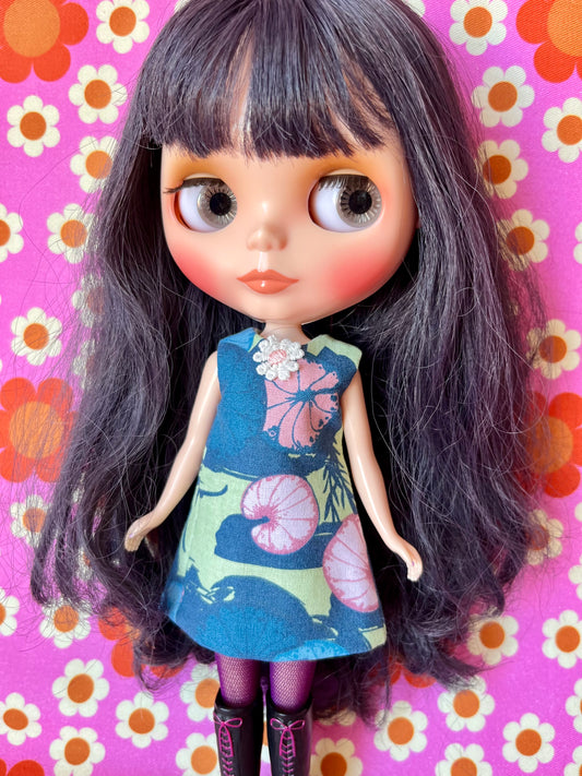 Monet Water lily Print Mod Cilla Shift dress