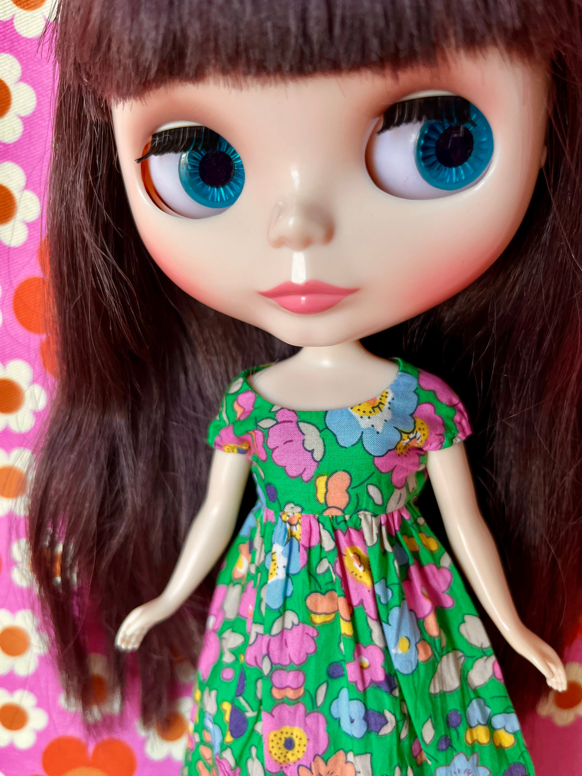 Goth Austen Liberty Regency Dress for Blythe Doll Betsy