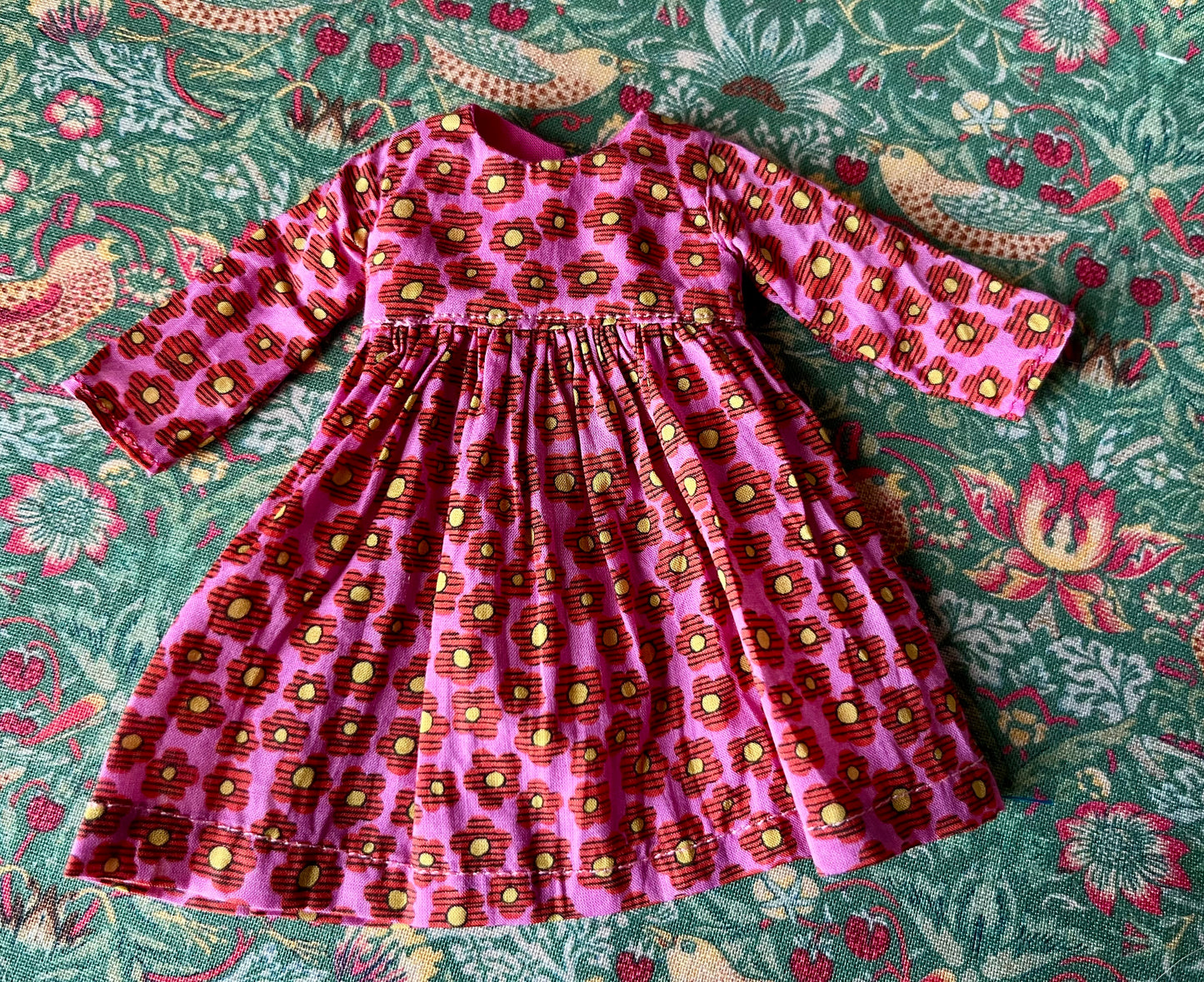 Liberty Long Sleeve Dress for Blythe Doll
