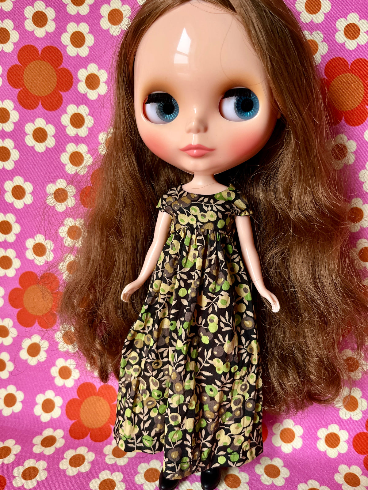 Goth Austen Liberty Regency Dress for Blythe Doll Wiltshire