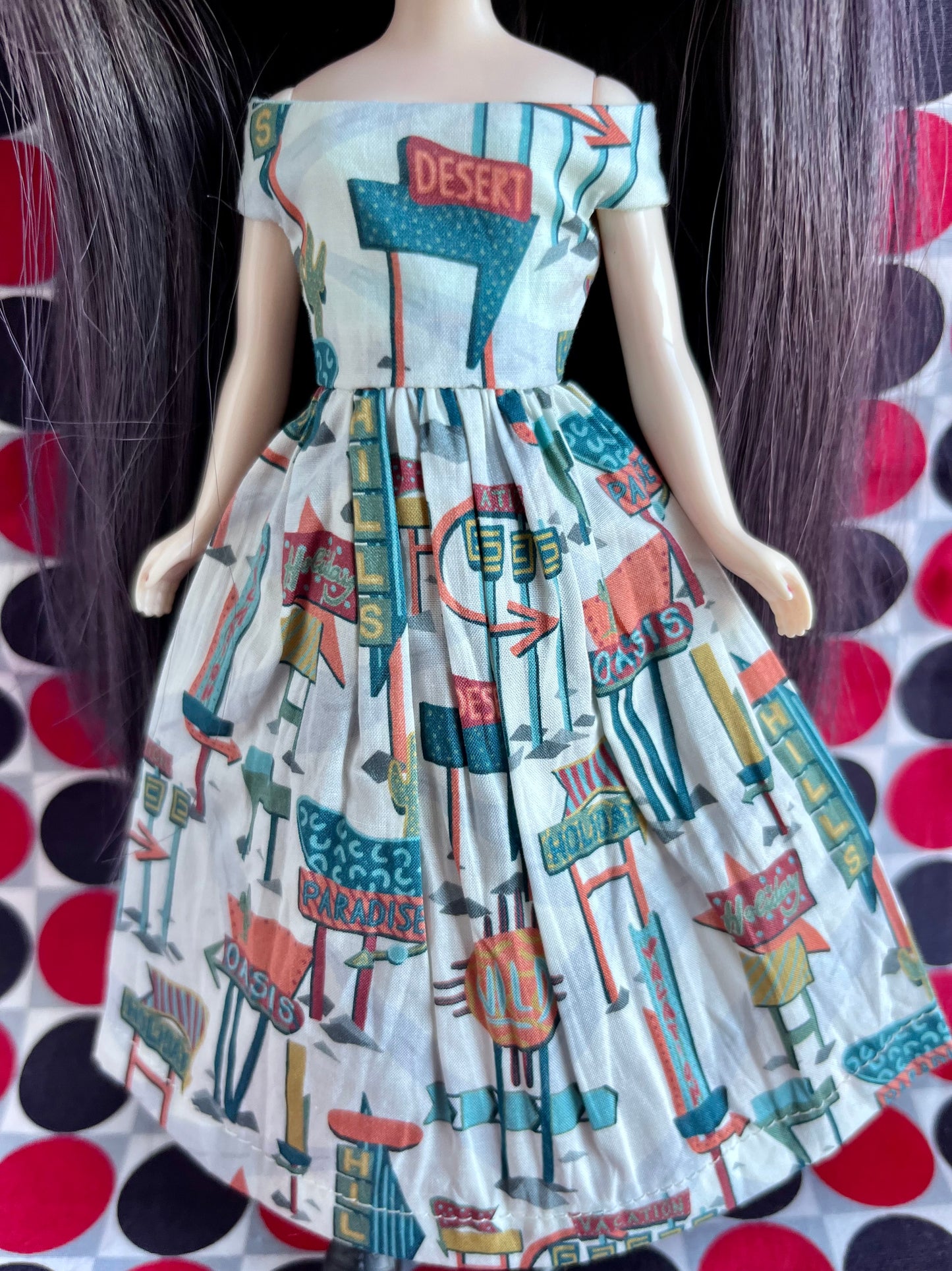Liberty Sale Dress for Blythe Doll