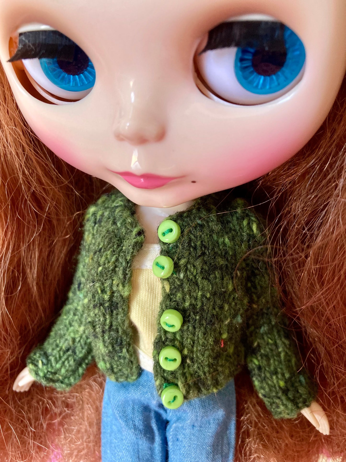 Knitted Cardigan for Blythe Doll