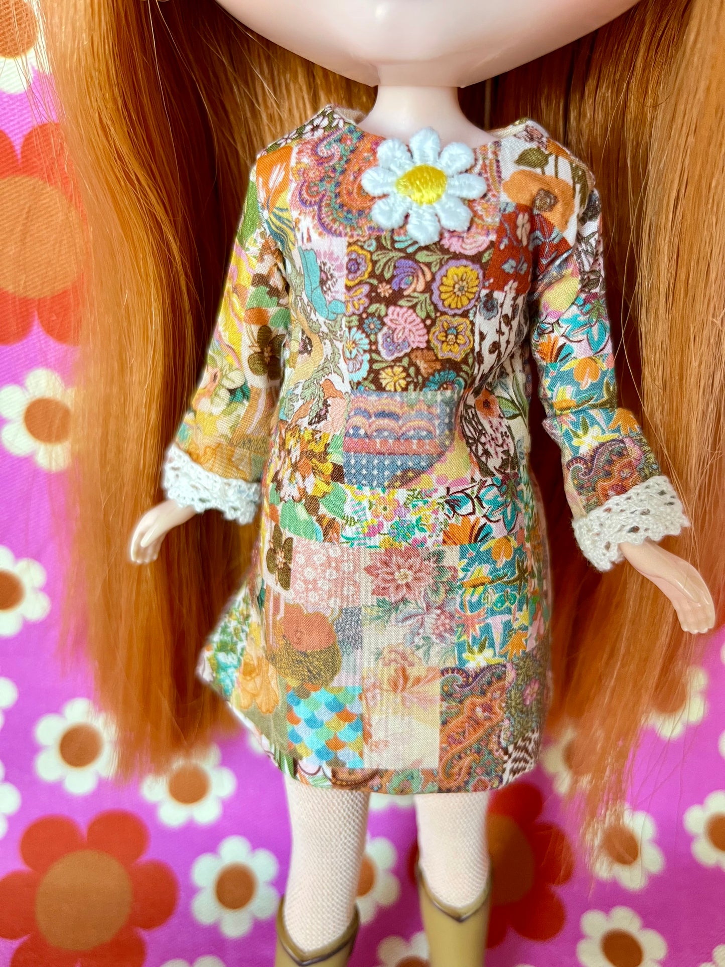 Liberty Shift dress with sleeves