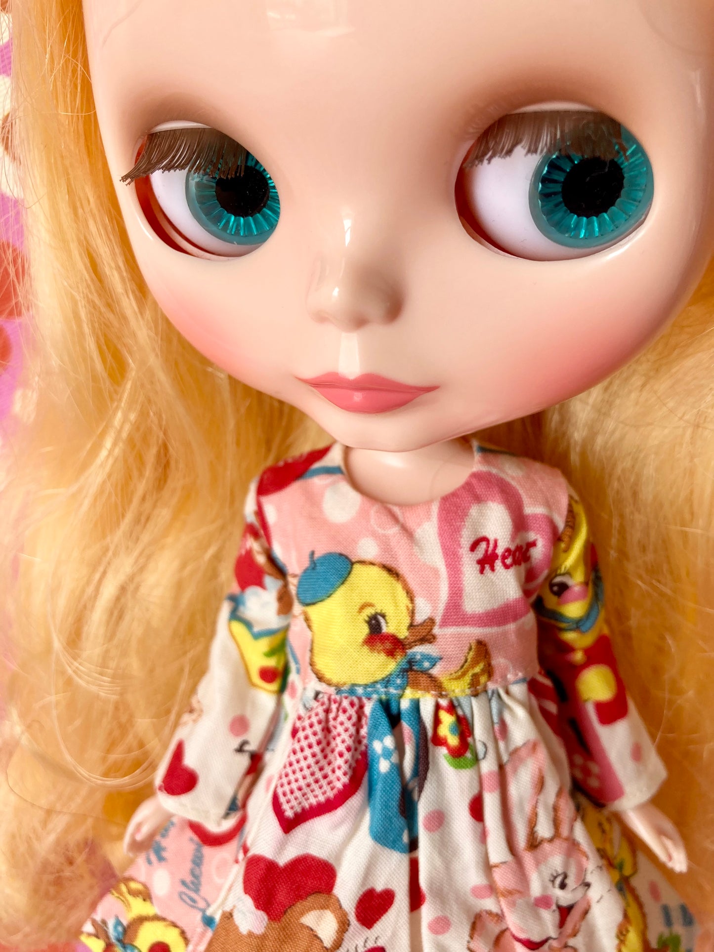 Chick Heart Dress for Blythe Doll