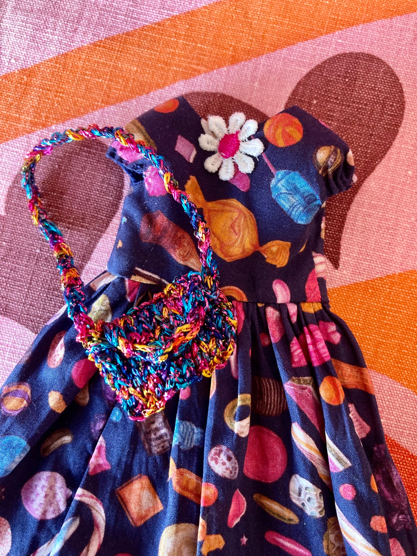 Love Blythe: Liberty Dress Glitter bag Surprise for Blythe Doll