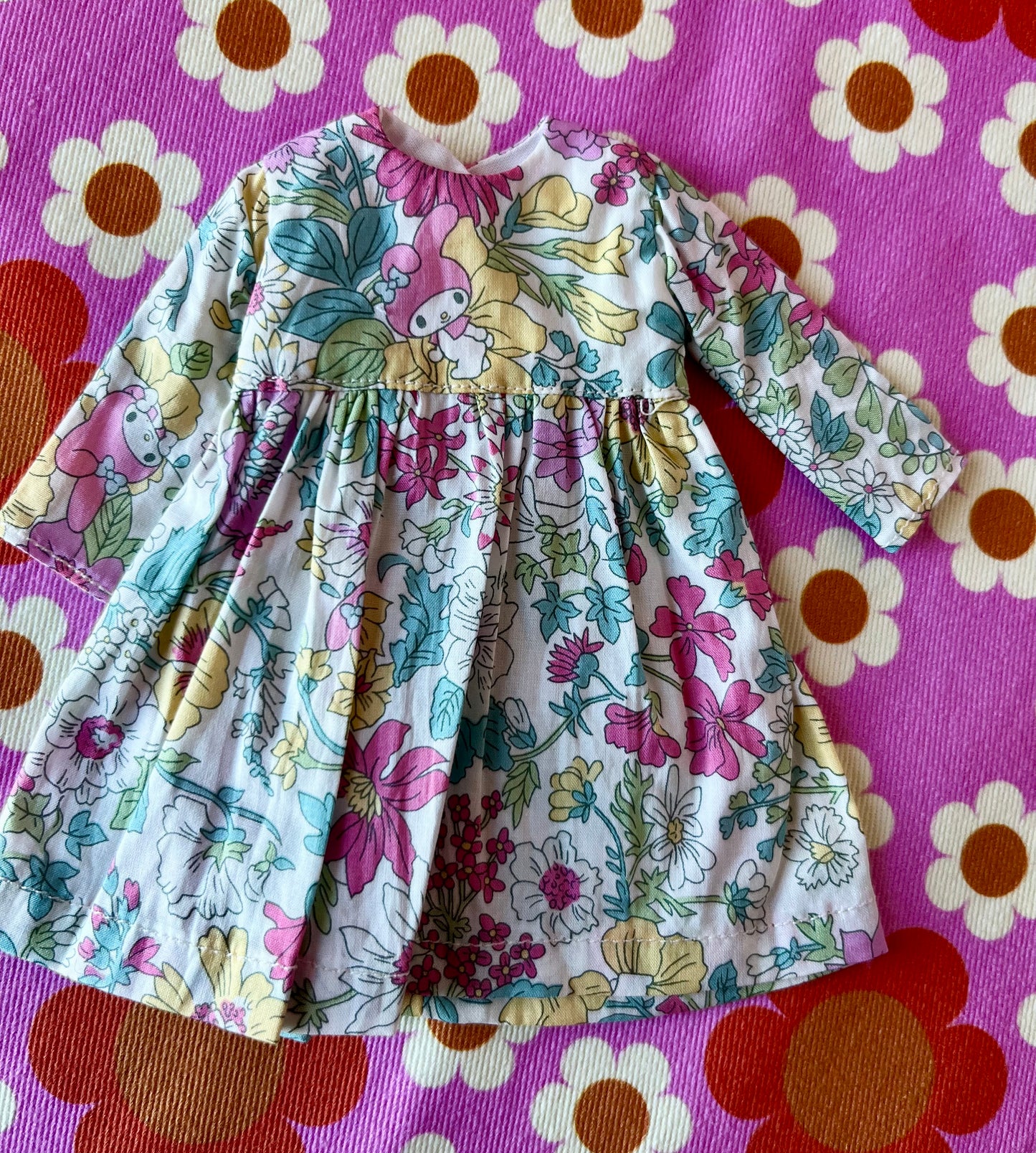 Pink  My Melody Sanrio Liberty Limited Edition Dress for Blythe Doll