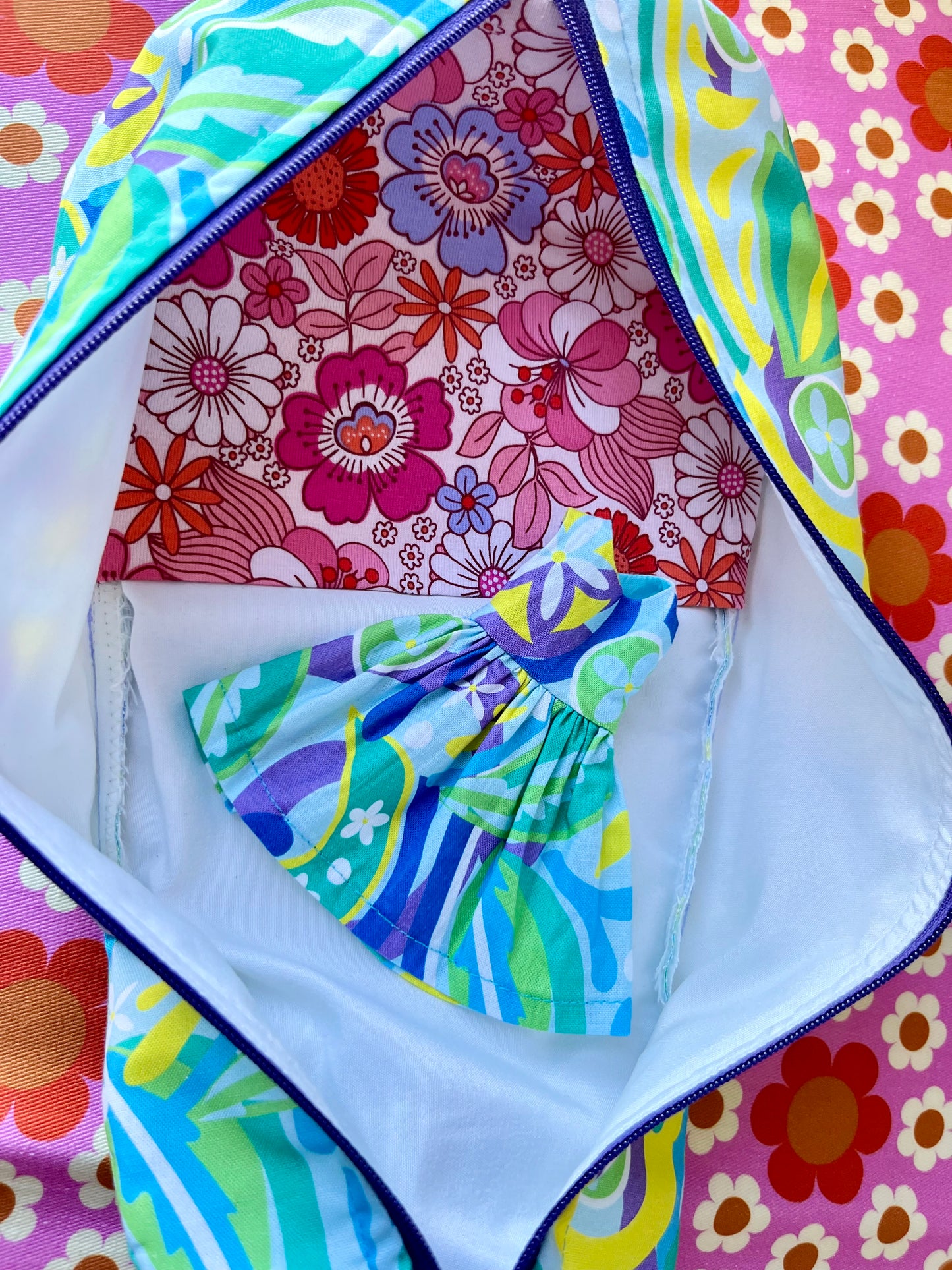 Pucci Summer Dress & Matching Carry Case for Neo-Blythe size Doll