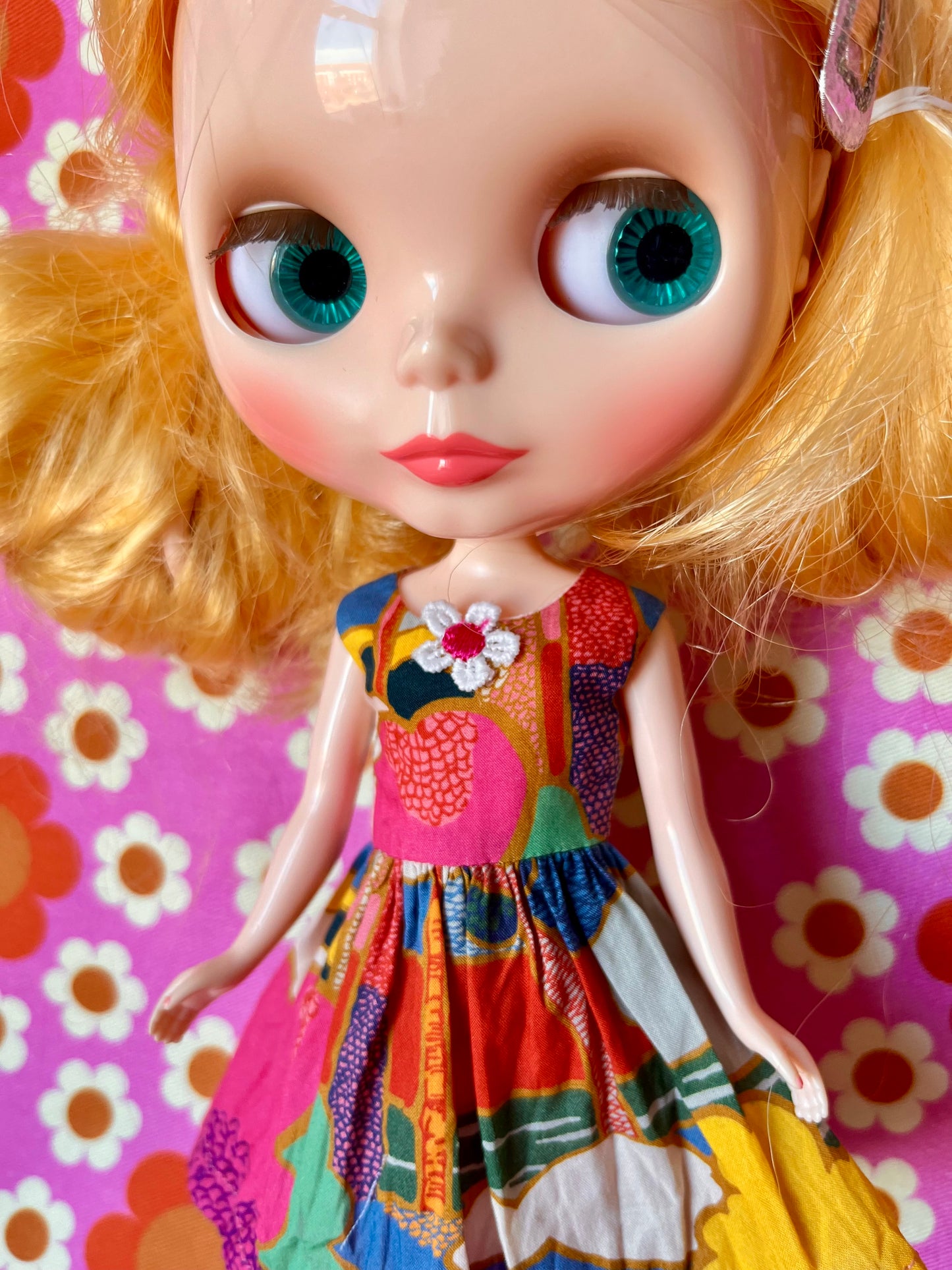 Liberty Landscape Summer Simple Sleeveless Dress for Blythe