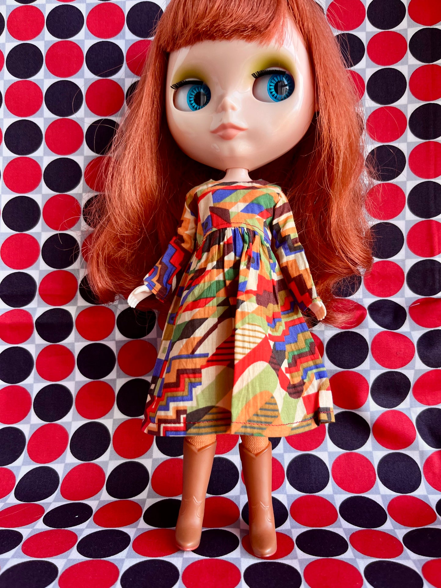 Liberty Sale Dress for Blythe Doll