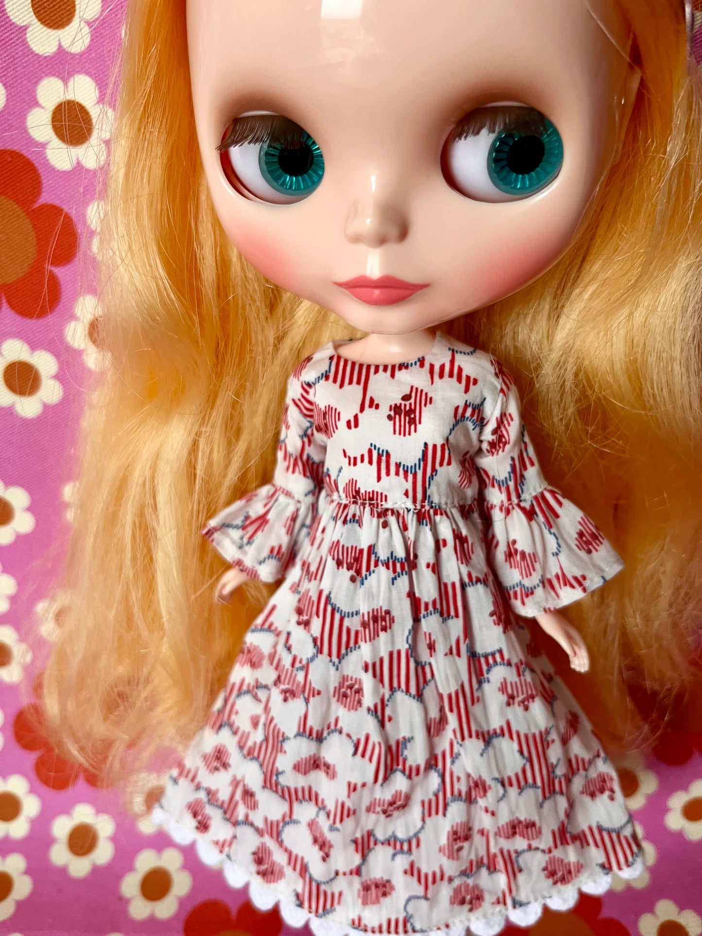 Liberty Sixties Celia Birtwell inspired Psychedelic Dress