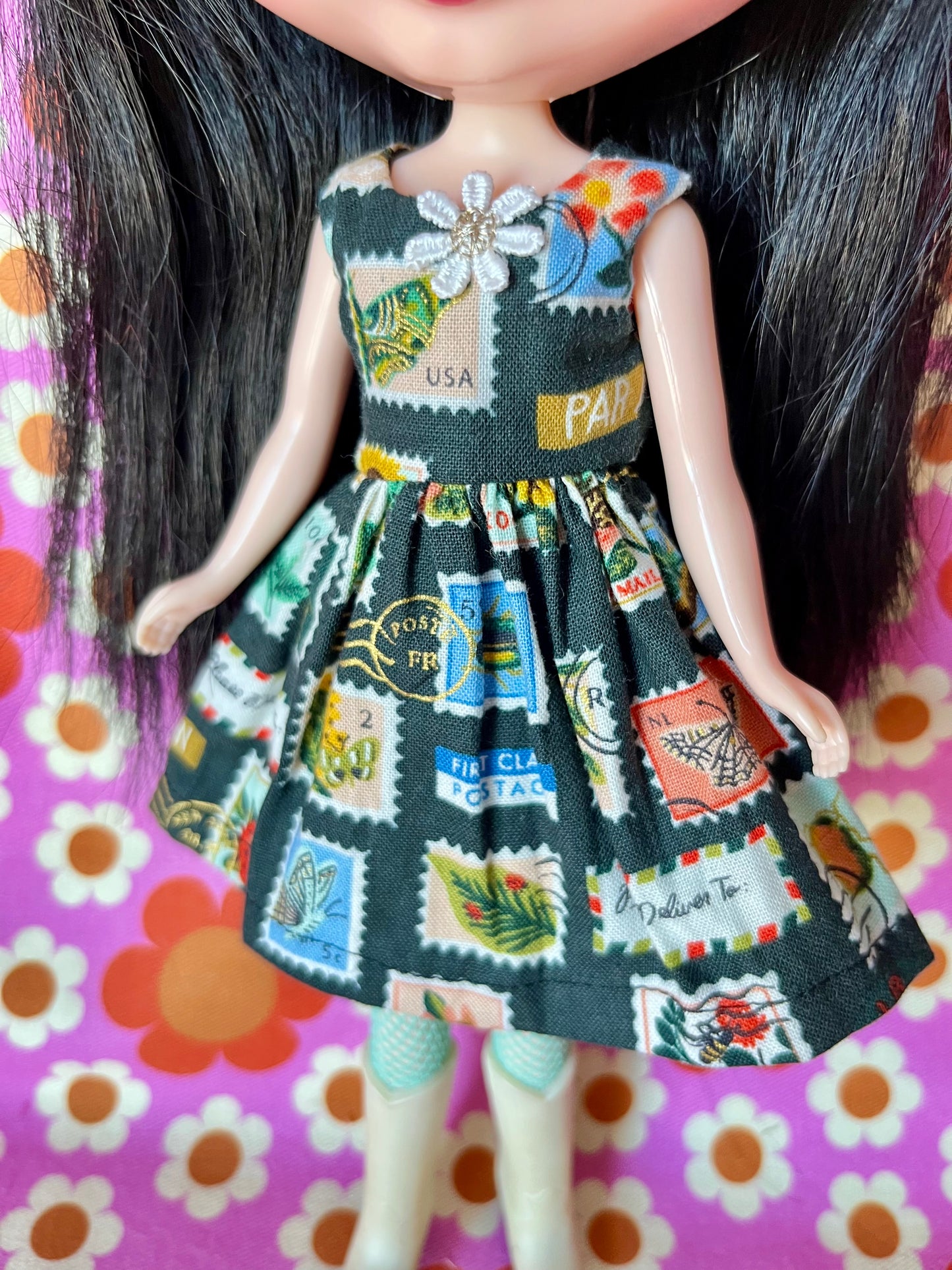 Summer Simple Sleeveless Dress for Blythe