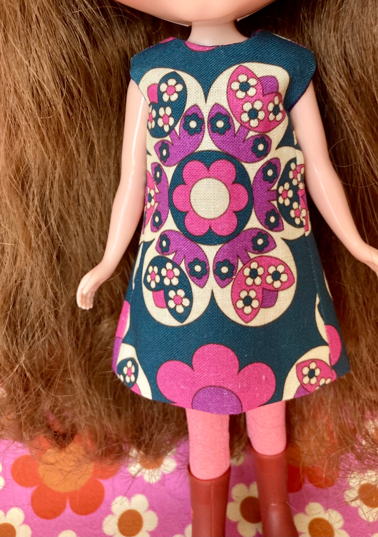 Alice Apple Mod Shift dress