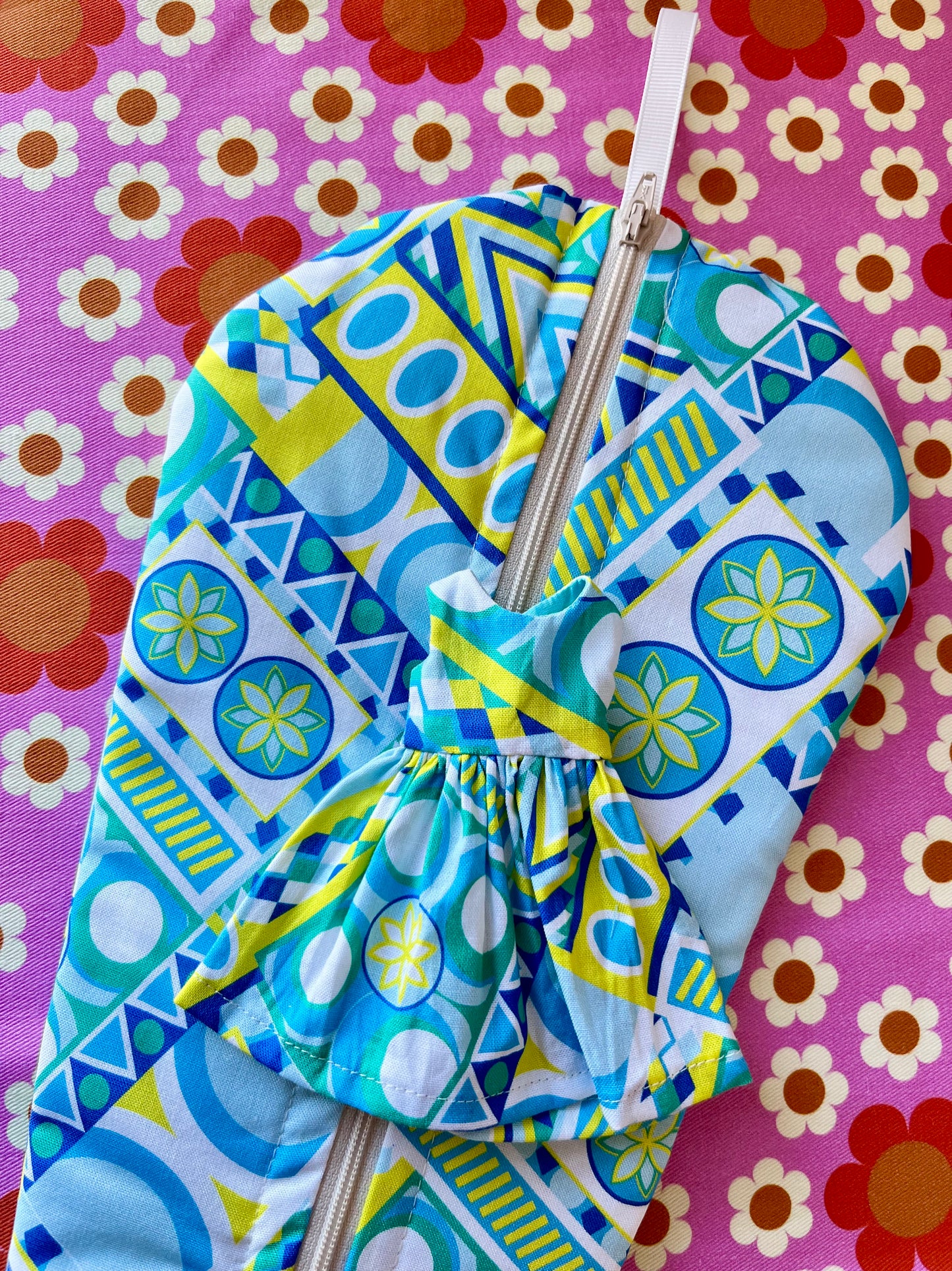 Pucci Summer Dress & Matching Carry Case for Neo-Blythe size Doll