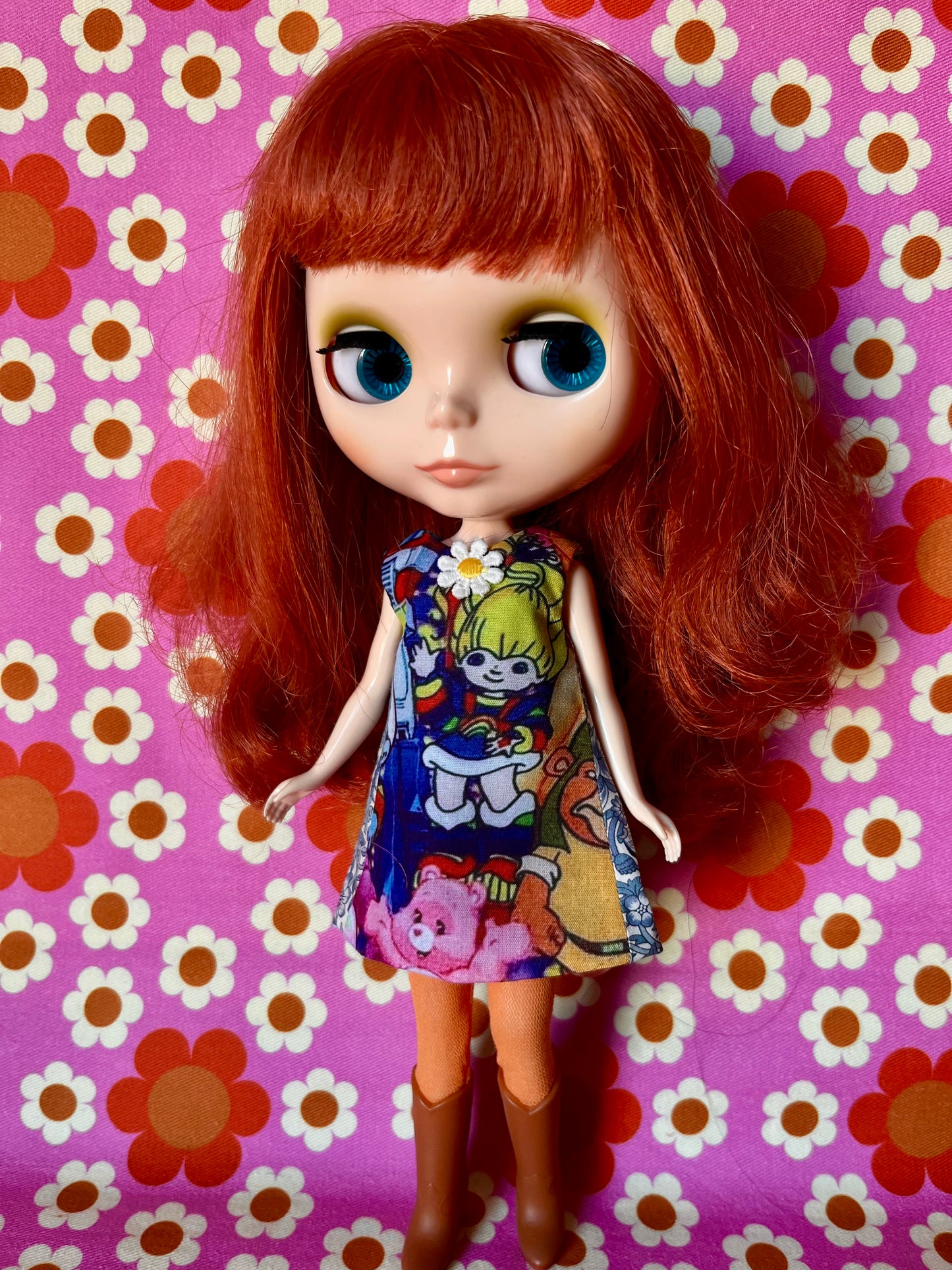 Last Chance Rainbow Bright Dress for Blythe Doll