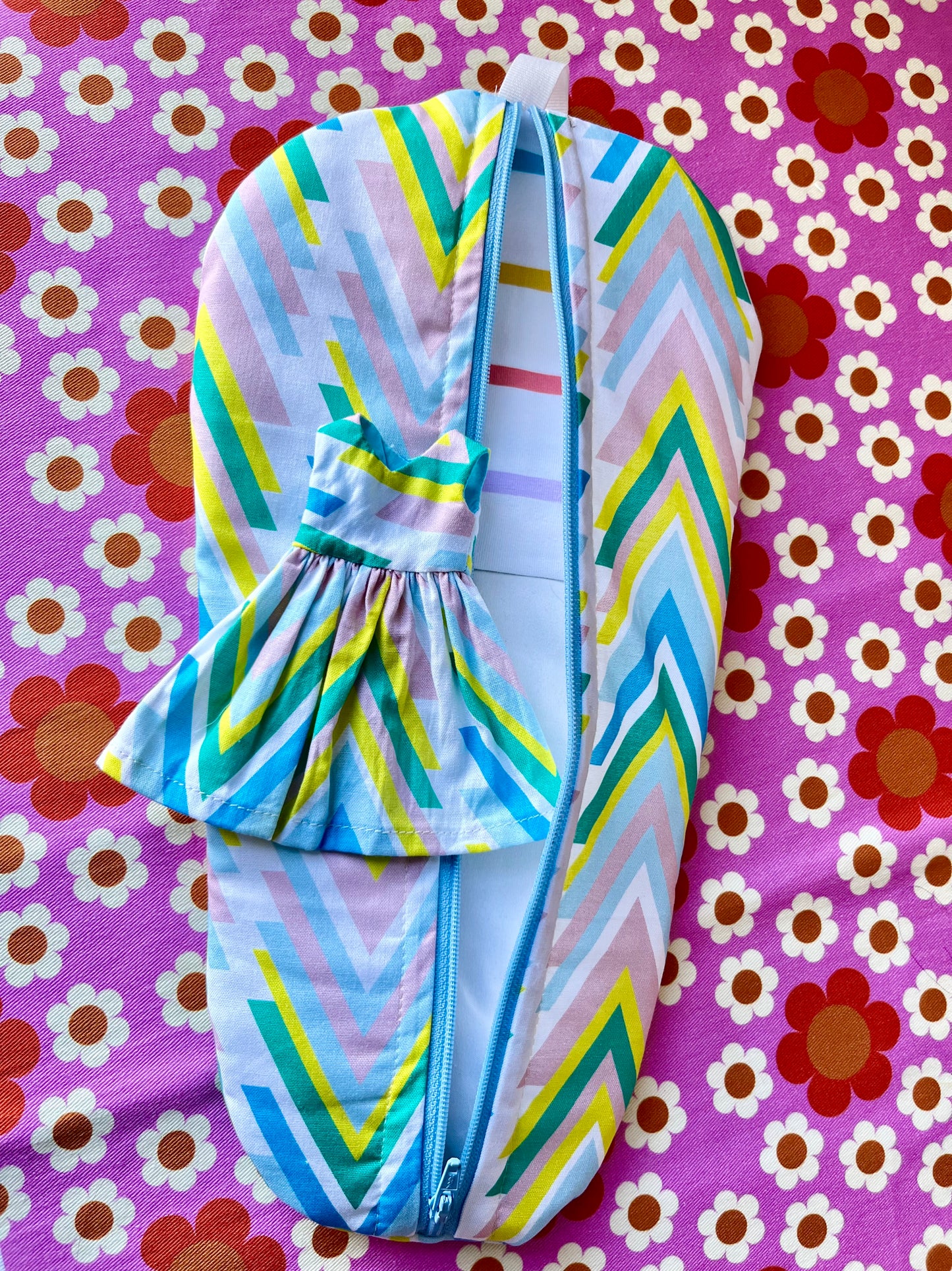 Pucci Summer Dress & Matching Carry Case for Neo-Blythe size Doll