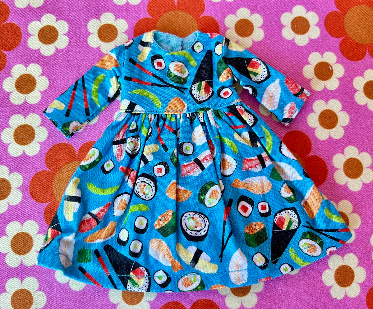 Sushi Print Dress