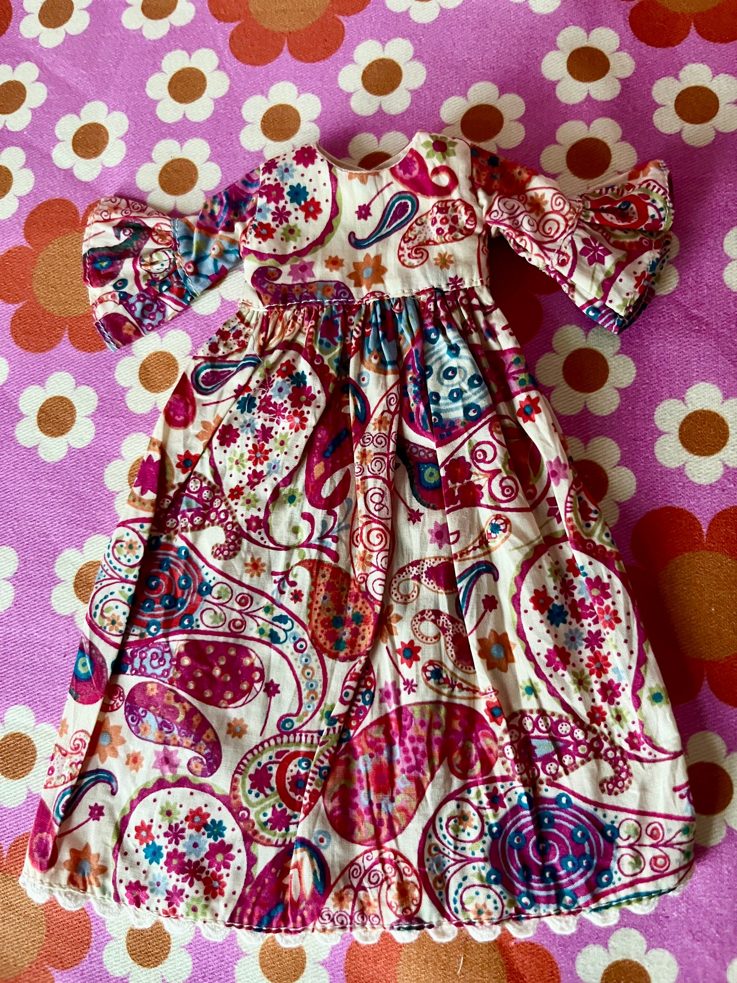 Liberty Pink Paisley Psychedelic Dress