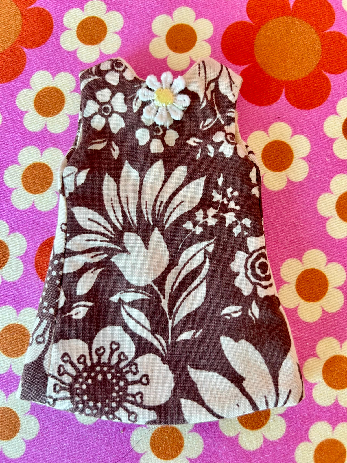 Vintage  Print Mod Cilla Shift dress